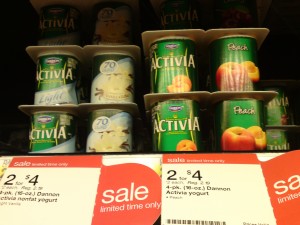 Activia on Sale at Target Activia on Sale at Target