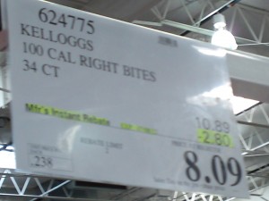 Kelloggs100CalRtBitesPrice