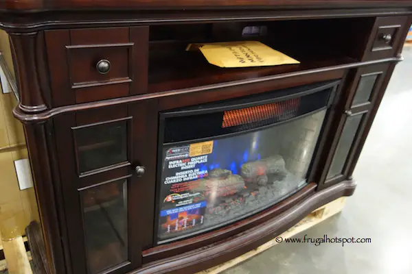 11/6/14. Costco has the ChimneyFree 64" Media Mantel Electric Fireplace on sale for a limited time. Remote operated electric infrared quartz heating & LED effect...