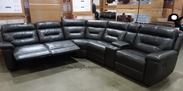 Costco: Reclining Leather Sectional $1,999.99 | Frugal Hotspot
