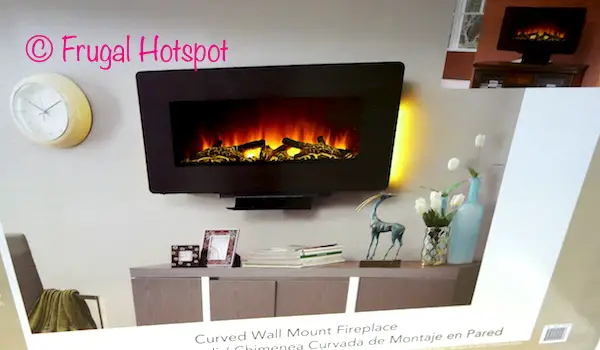 11/16/17. This indoor-only electric fireplace can be used with a stand or mounted on the wall. Costco has the Well Universal Ember Hearth 36? Curved Wall Mount Electric Fireplace on sale for a limited time. It features...
