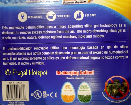 Costco Sale: Eva-Dry Renewable Mini Dehumidifier 2-Pk $15.99 | Frugal ...