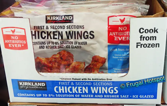 Kirkland Signature Frozen Chicken Wings 10 lb Bag | Costco