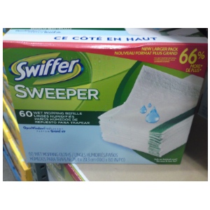 Swiffer Sweeper Wet 60-count at Costco