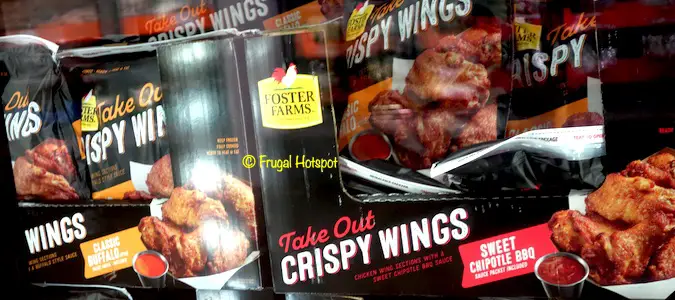 Foster Farms Take Out Crispy Chicken Wings 4-lb Bag Costco