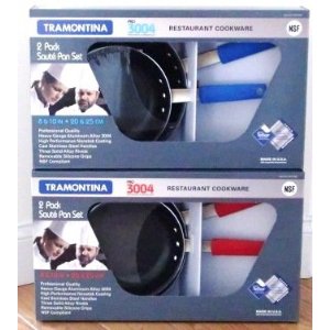 Tramontina Pro 3004: 2 Pack Saute Pan Set (8" & 10") at Costco | Frugal hotspot