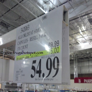 Alli Cost At Costco