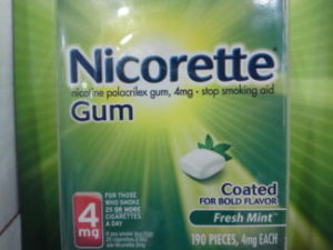Nicorette Gum 4mg Fresh Mint at Costco