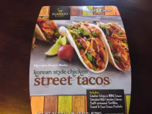 Bamboo Lane Korean Style Chicken Street Tacos at Costco | Frugal Hotspot