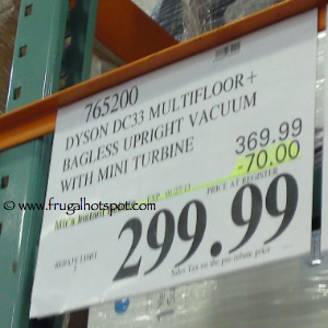Dyson DC33 Multi-Floor Upright Bagless Vacuum Cleaner | Costco Sale Price