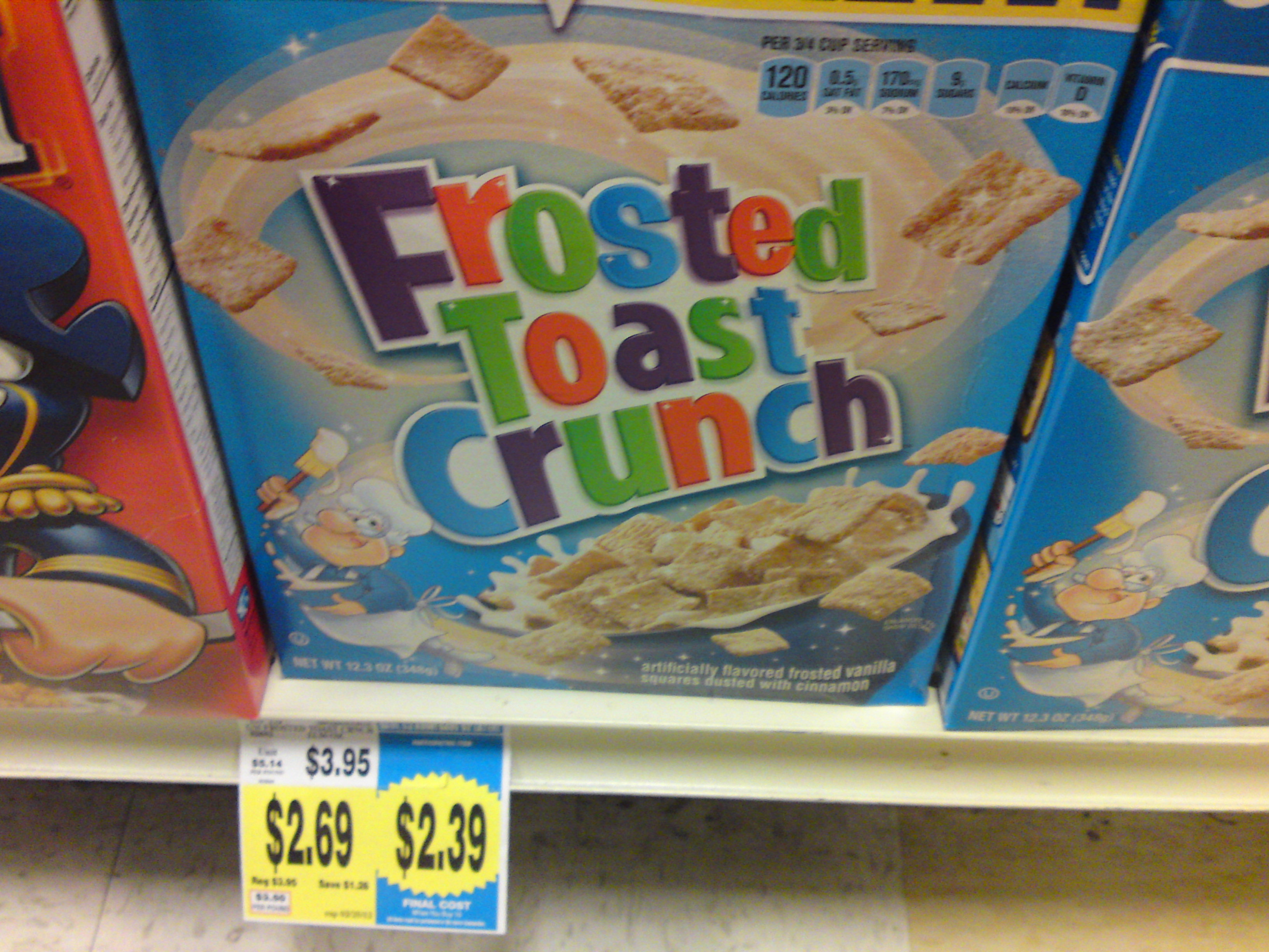 Frosted Toast Crunch at Fred Meyer Frugal Hotspot