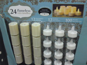 24 LED Flameless Candles at Costco | Frugal Hotspot