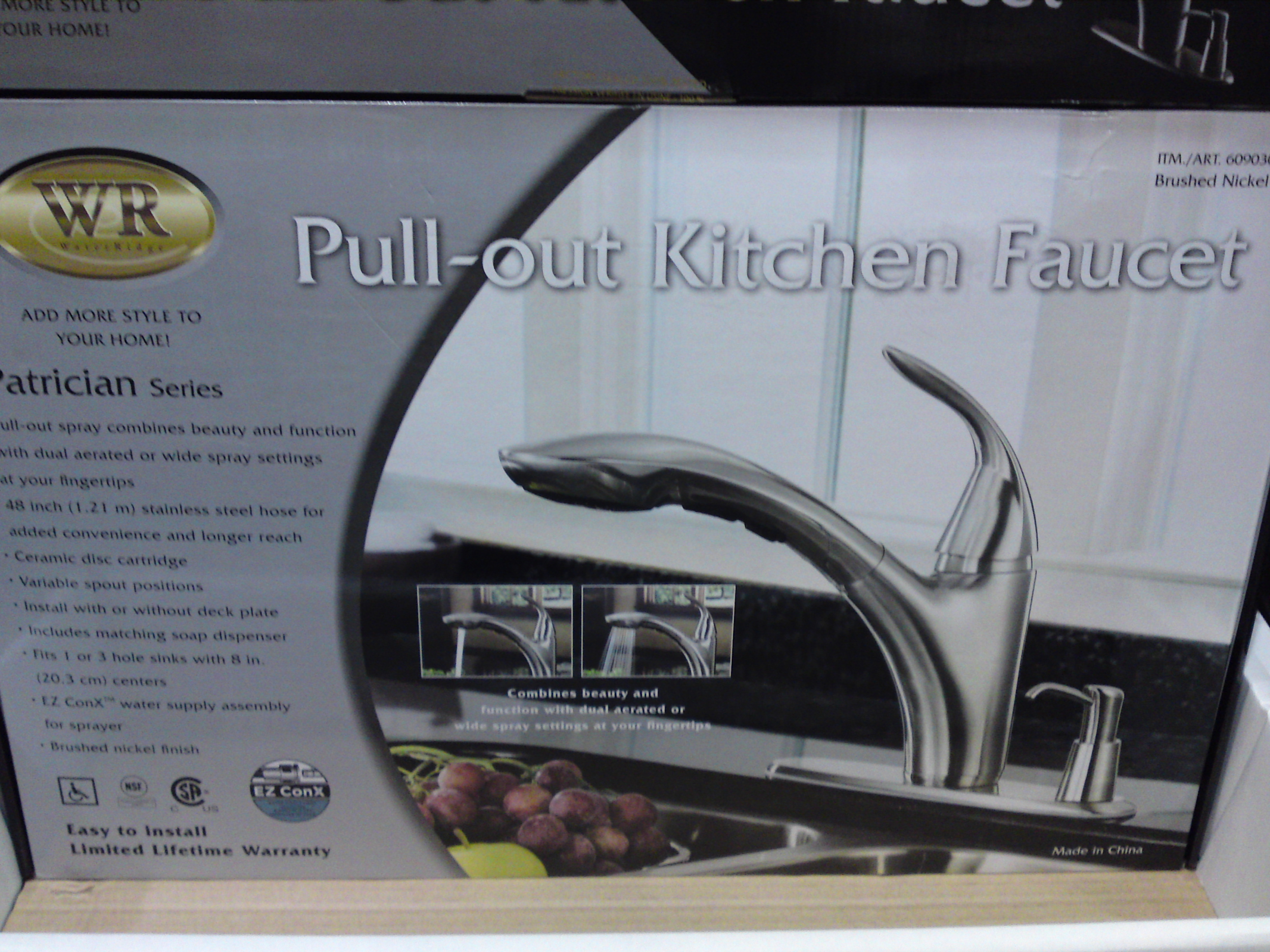 Water Ridge Kitchen Faucet Frugal Hotspot