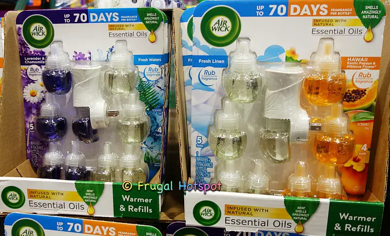 Airwick Essential oils Warmer and Refills | Costco