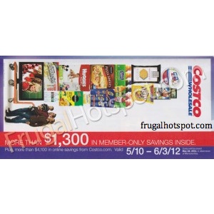 Costco May 2012 Coupon Book: May 10, 2012 - June 3, 2012