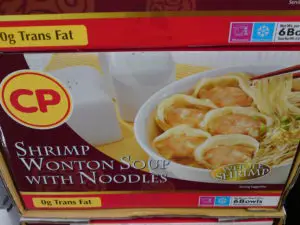 CP Shrimp Wonton Soup with Noodles 6 Pack at Costco