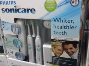 Philips Sonicare HealthyWhite Rechargeable Sonic Toothbrush Sets at Costco