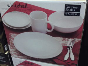 Gourmet Basics by Mikasa Whitehall 20 Piece Dinnerware Set at Costco