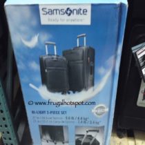 Samsonite 2 Piece Softside Spinner Luggage Set at Costco