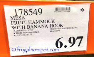Mesa Fruit Hammock with Banana Hook Costco Price
