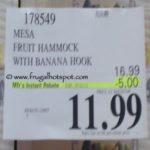 Mesa Fruit Hammock with Banana Hook Costco Price