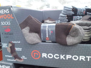 Rockport Men's Wool Blend Quarter Sock 4 Pack at Costco