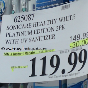 costco sonicare coupon