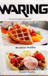 Waring Belgian Waffle Maker (WWM450PC) Costco