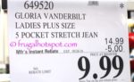Gloria Vanderbilt Plus Size Ladies Amanda Jeans Costco Price Gloria Vanderbilt Plus Size Ladies Amanda Jeans Costco Price