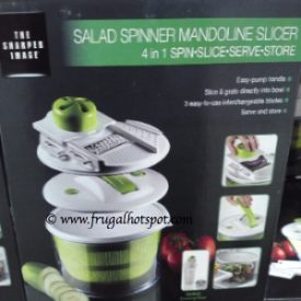 Sharper Image 4 in 1 Salad Spinner Costco