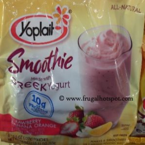 Yoplait Greek Yogurt Smoothie 6/4.5 oz at Costco