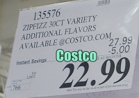 ZipFizz Energy Drink | Costco Sale Price