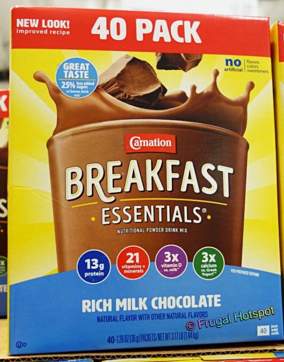 Carnation Breakfast Essentials Milk Chocolate Costco Sale!