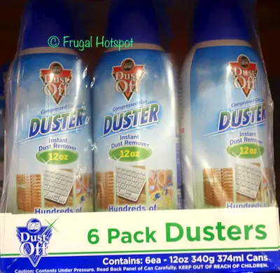 Falcon Dust-Off Professional Compressed Gas 12-ounce (6-Pack) at Costco