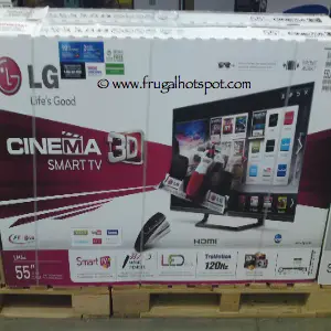 Costco Bundle Deal: 55&quot; LG 3D LED Smart TV & 3D Blu-ray Disc Player $1399.98 | Frugal Hotspot