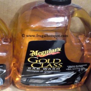 Meguiar's Gold Class Car Wash Shampoo & Conditioner 1 Gallon Costco