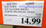 Old Town 2-Pack Leather Photo Album Costco PRice