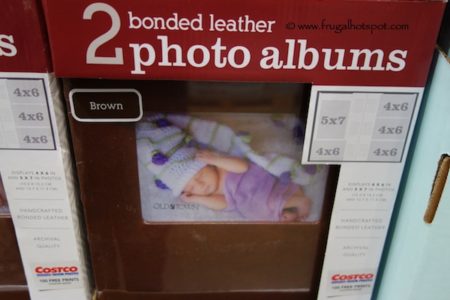 Old Town 2-Pack Leather Photo Album Costco