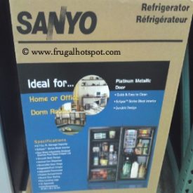 Sanyo 3.7 Cu Ft Compact Fridge SR-3720M Costco