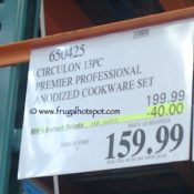 Circulon 13-Piece Premier Professional Cookware Set Costco Price
