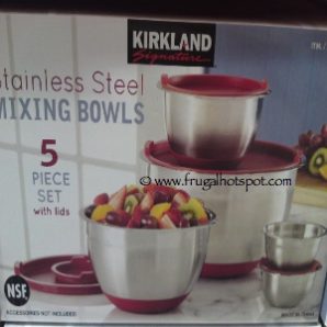 Kirkland Signature 18/10 Stainless Steel Mixing Bowl Set Costco