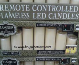 Northern International Flameless LED Candle 7-Piece Set with Remote Costco