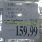 Samsung 7" Galaxy Tab 2 with Wi-Fi & Case Costco Price