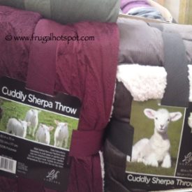 Cuddly Sherpa Throw Costco