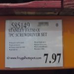 Stanley Fatmax 7-Piece Screwdriver Set Costco Price