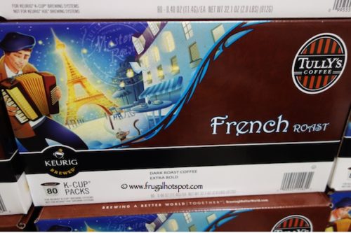 Tully's French Roast Coffee K-Cup Costco