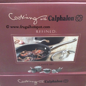 Calphalon 10 Piece Hard Anodized Cookware Set | Costco