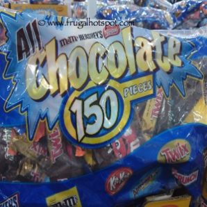 All Chocolate Bag (Hershey, Nestle, M&M) 150 Count (90 Ounce) Costco