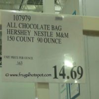 All Chocolate Bag (Hershey, Nestle, M&M) 150 Count (90 Ounce) Costco Price