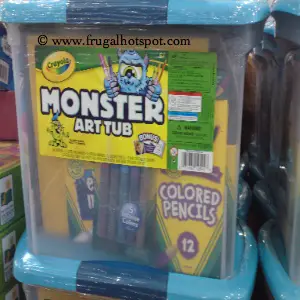 Crayola Monster Art Tub Costco